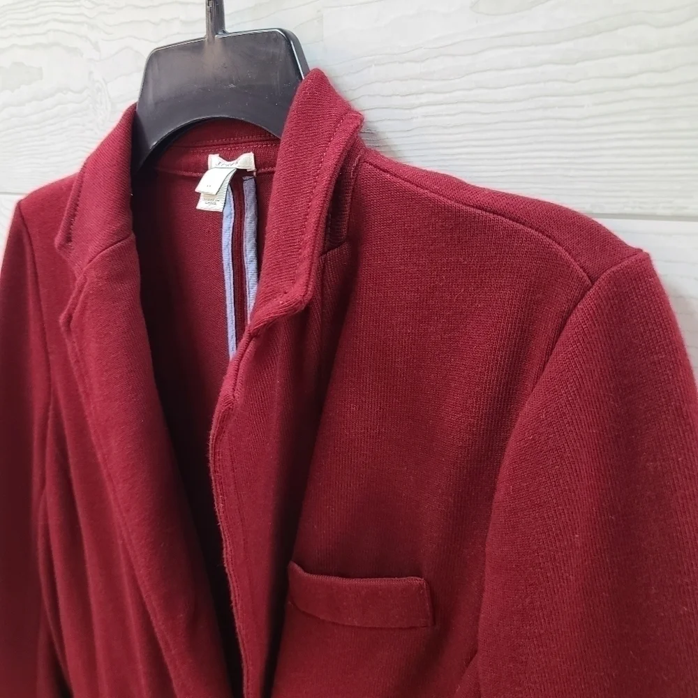 J. Crew burgundy double